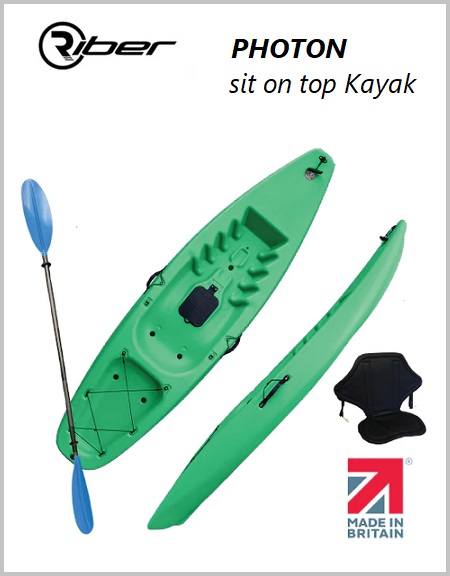 PHOTON Sit on Top Kayak package - green